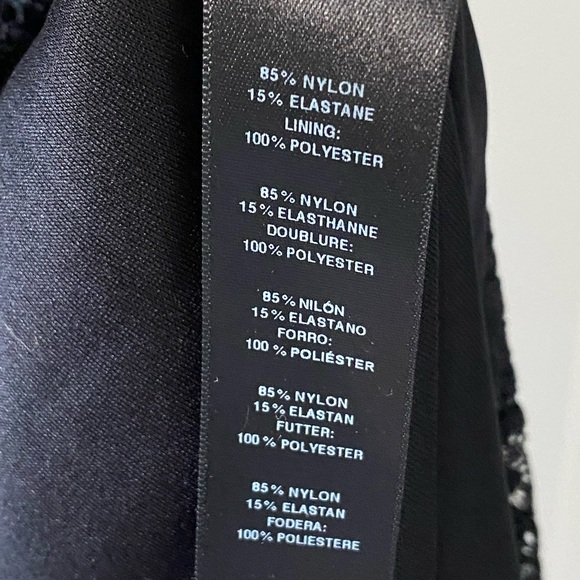 NWT ASOS Cami Ruched Lace Maxi Dress Black / US 0-2 - Picture 6 of 6